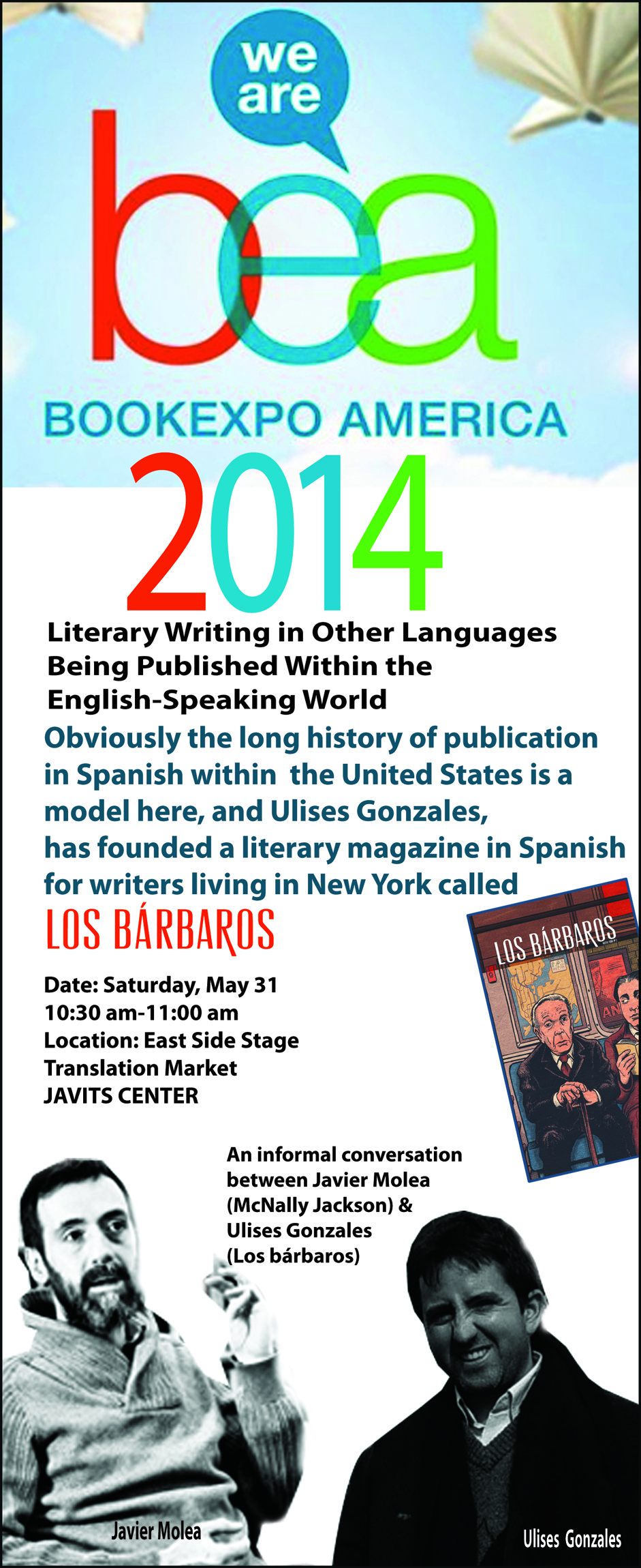 Los bárbaros en Book Expo America (BEA) 2014